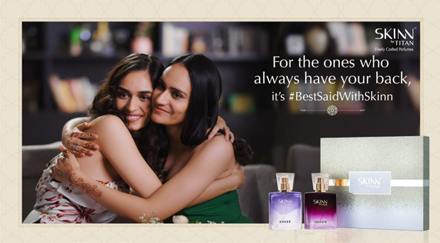 Manushi Chhillar and sister Dewangana celebrate sibling bond this Rakhi with SKINN by Titan